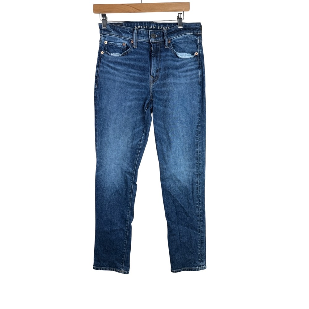 American Eagle Slim Straight Jeans size 28 X 32 Blue